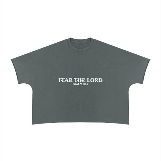 Fear the Lord Heavyweight Boxy Raw Edge T-Shirt