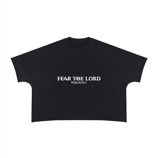 Fear the Lord Heavyweight Boxy Raw Edge T-Shirt