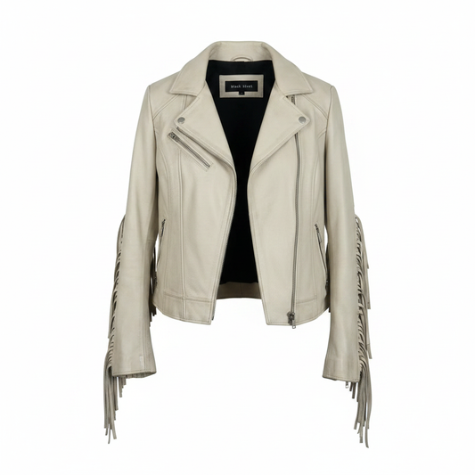 Black Rivet Leather Jacket - Professional